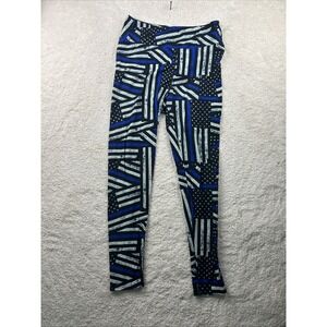 Dren Designs Leggings Thin Blue Line Ladies One‎ Size Police Classic LEO Wife
